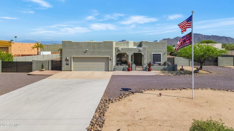 Front - Extended Cement Driveway
