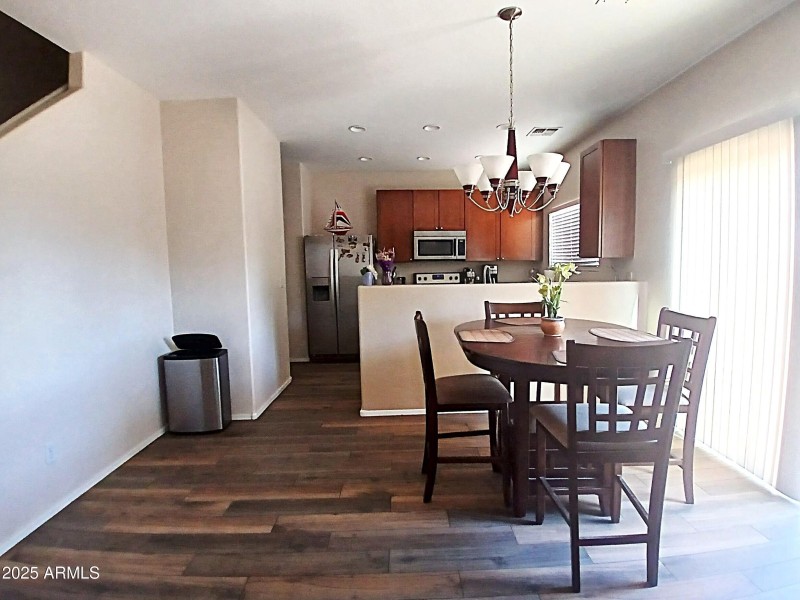 Breakfast area