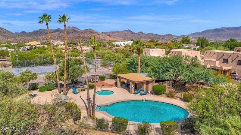 Community Pool and Spa Views