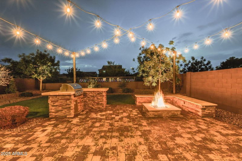 Backyard - Night