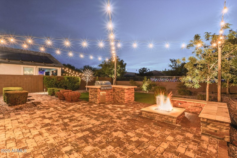 Backyard - Night