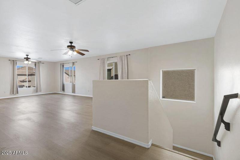 Upstairs living room