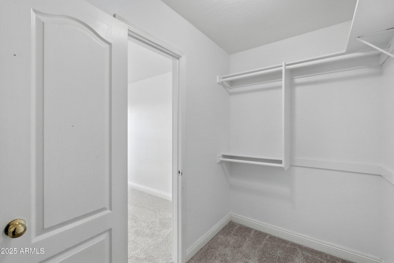 Bedroom 2 walk-in closet