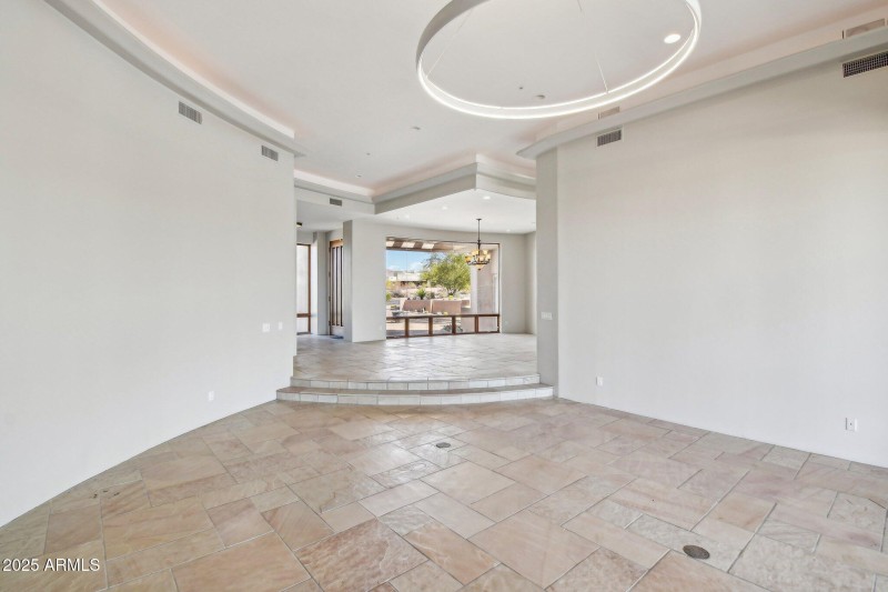 Great room into front foyer