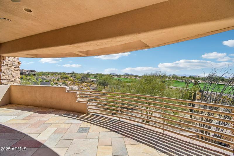 Main suite private balcony