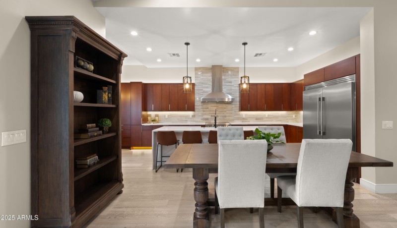 Connected Dining Area