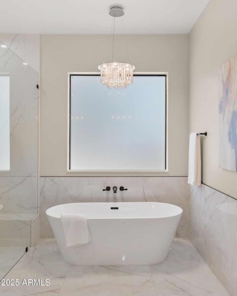 Soaking Tub in Primary Bathroom