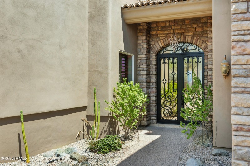 Double Iron Doors