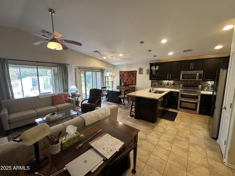 Living Room/Dining/Kitchen
