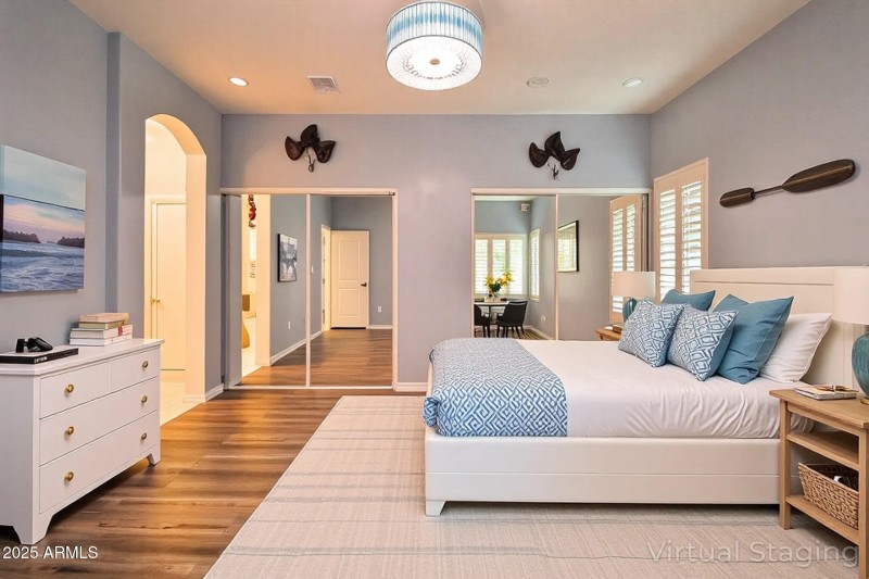 Master Bedroom1 - staged