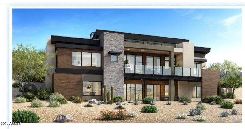 Catteau Desert Contemporary with basemen