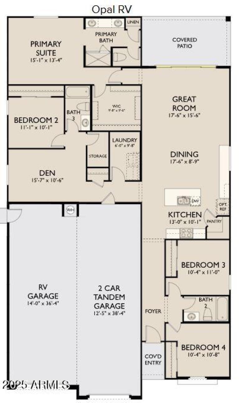 Opal RV - Left Garage - Center Slider