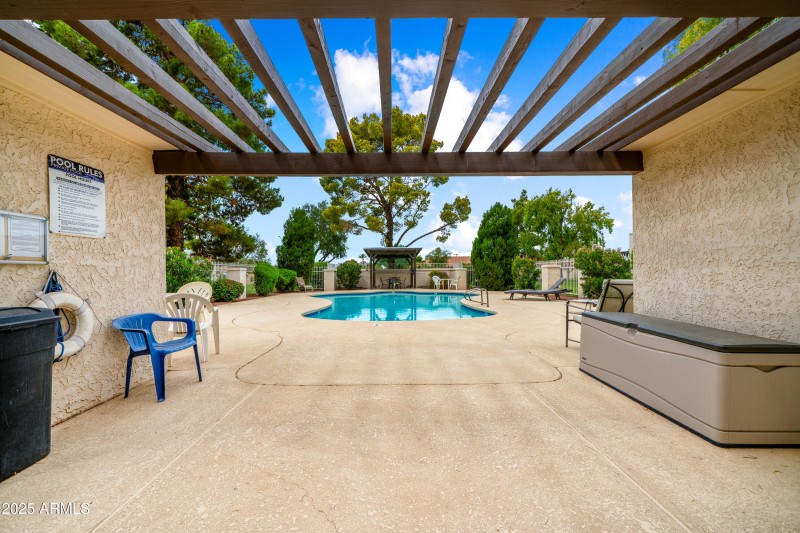 Sparkling Community Pool