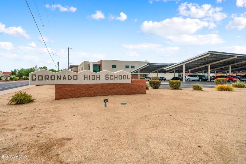 Coronado High School is Nearby