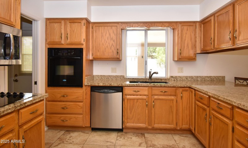 Abundant Oak Cabinets