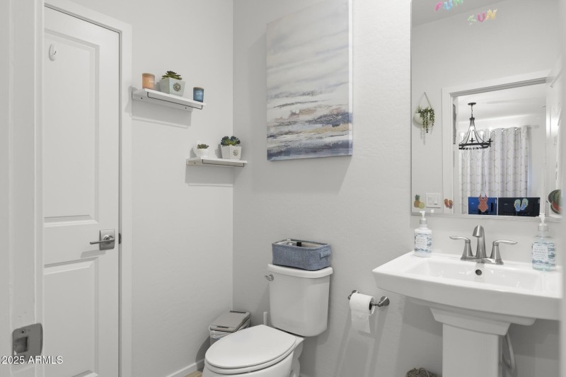 Powder Room on Main Level