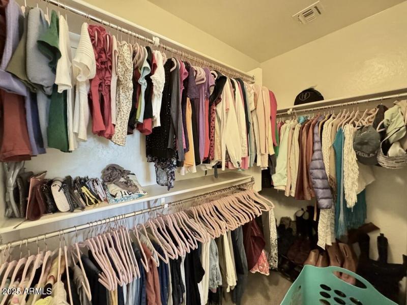 Primary Walk In Closet