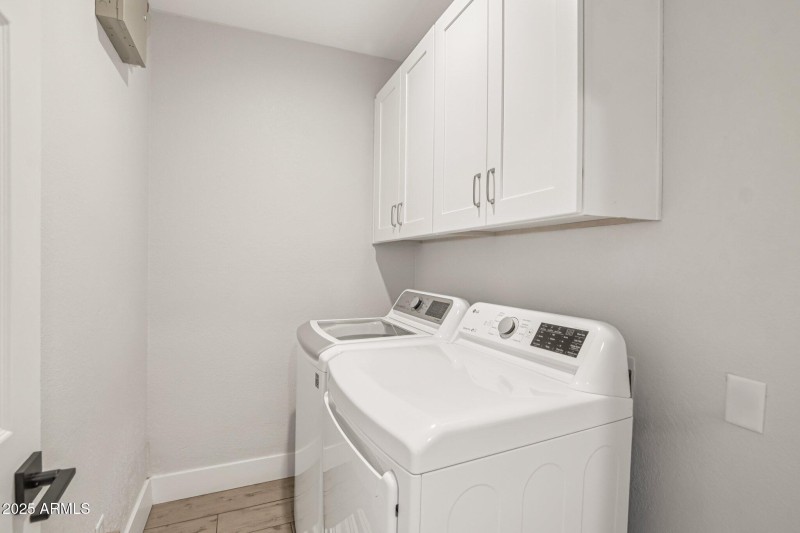 Downstairs - Inside Full Size Laundry