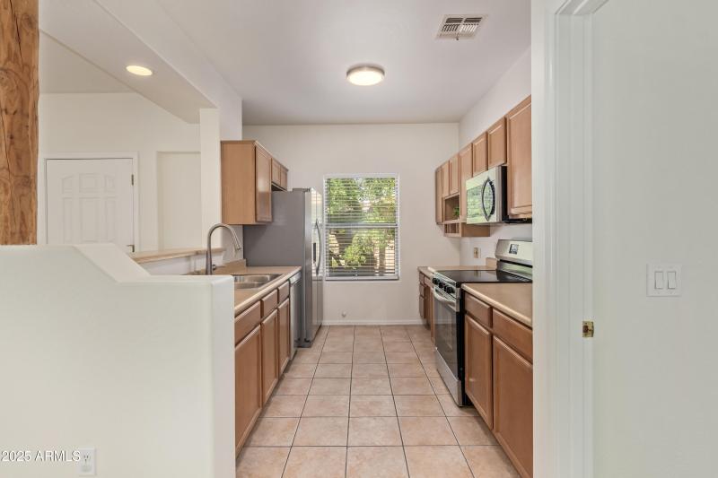 Tile Floors in Kitchen