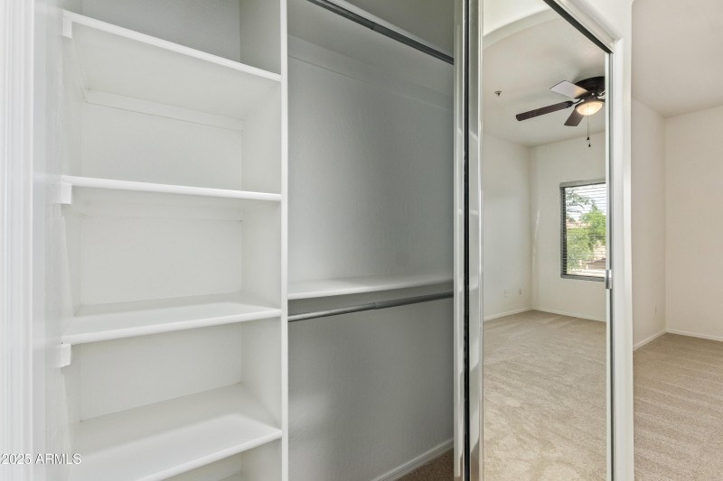 Large Mirrored Closets