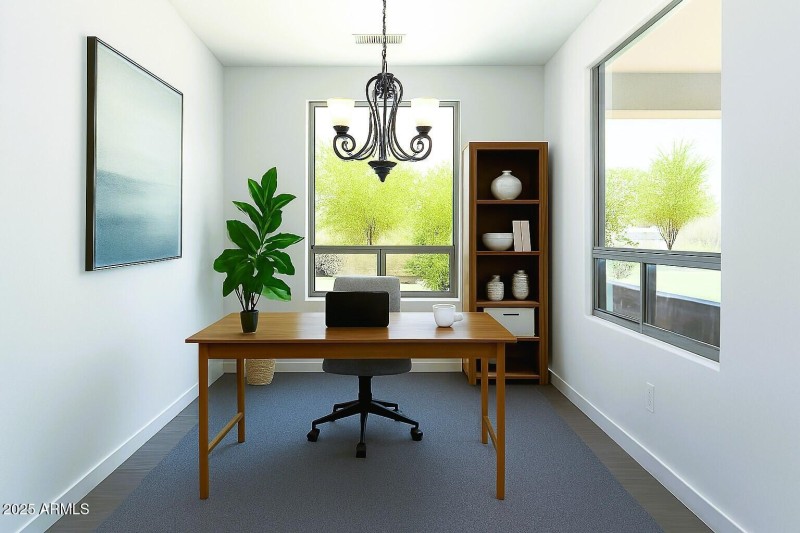 Calming Home Office