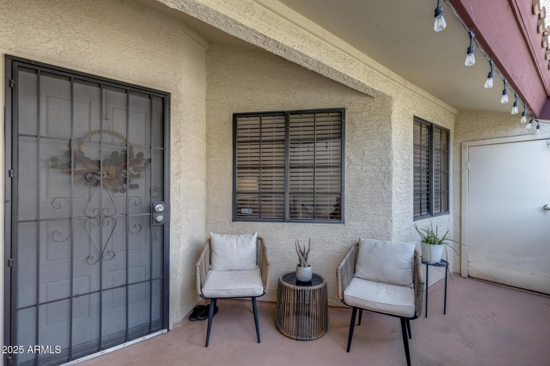Front Patio & Storage