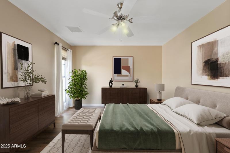 Primary Bedroom_Virtually Staged