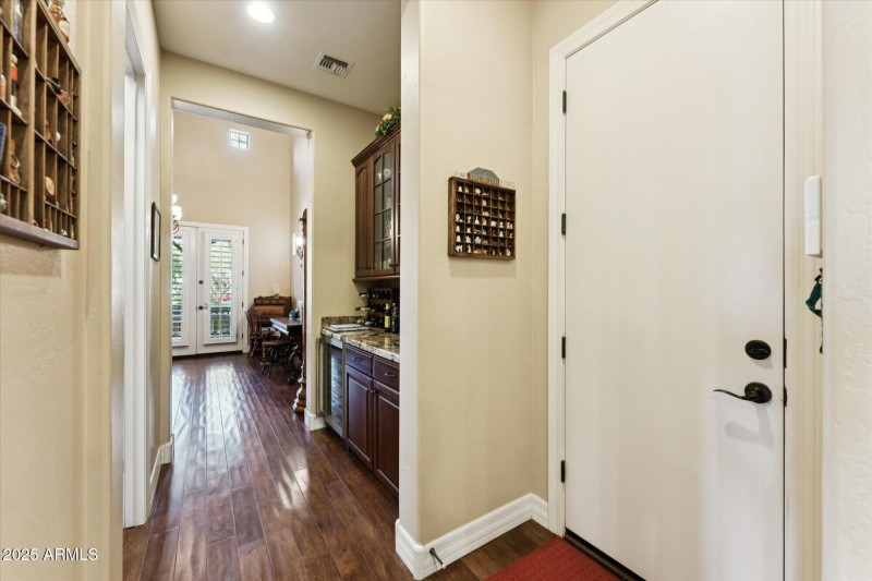 Garage Entry & Butler's Pantry