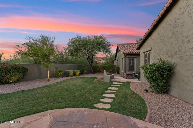 Side Yard & Grass Area