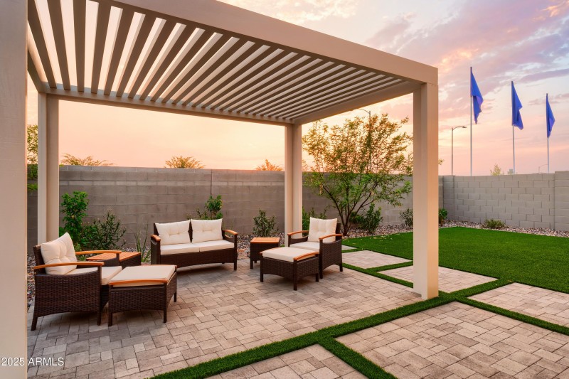 SAMPLE BACK YARD