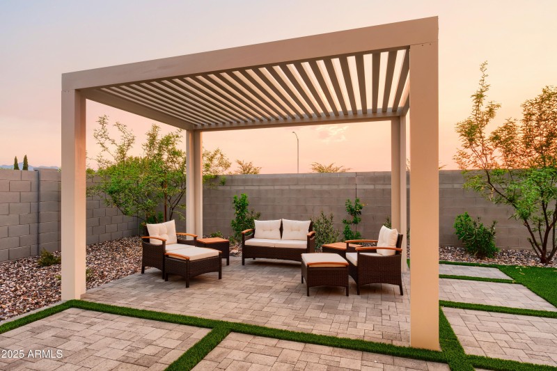 SAMPLE BACK YARD