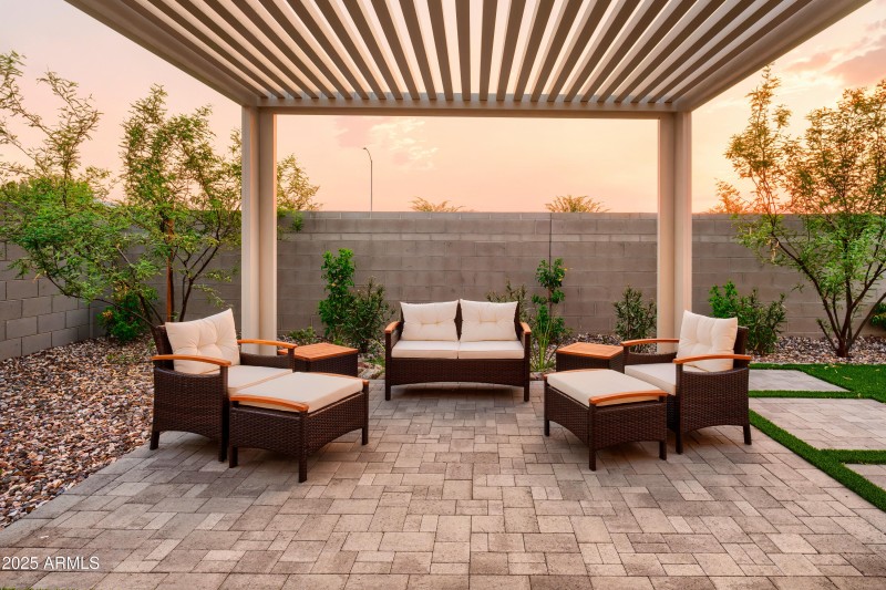 SAMPLE BACK YARD