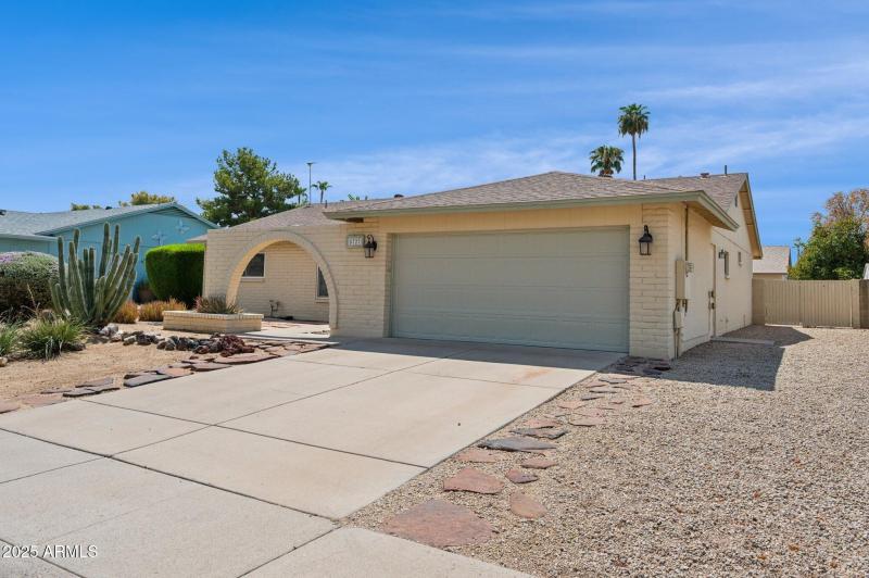 Front of Home w/RV Gate