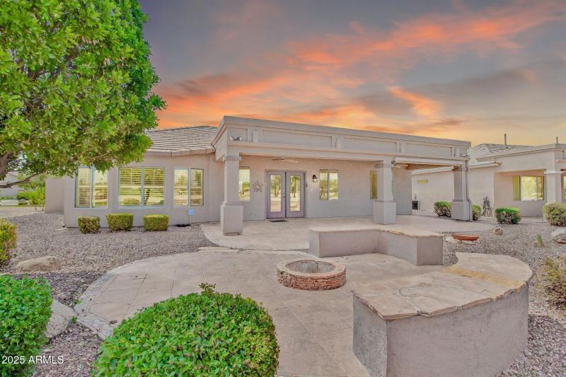 Gather around the Gas Fire-pit