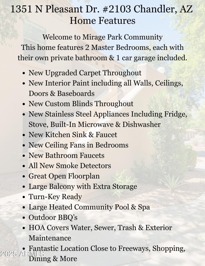 Home Features & Upgrades