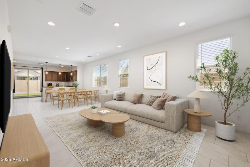 Great Room VIRTUALLY STAGED
