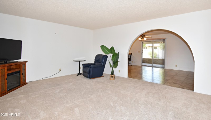 Entry & Living Room Area