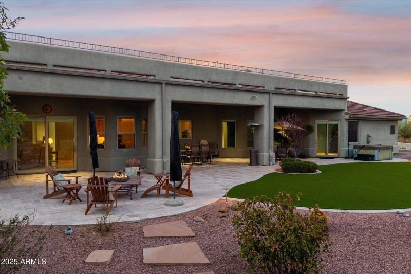 Expanded Back Patio