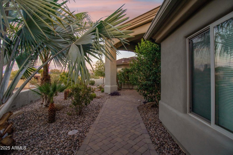 Private Front Courtyard