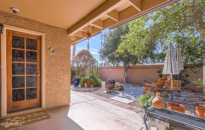 COVERED PATIO