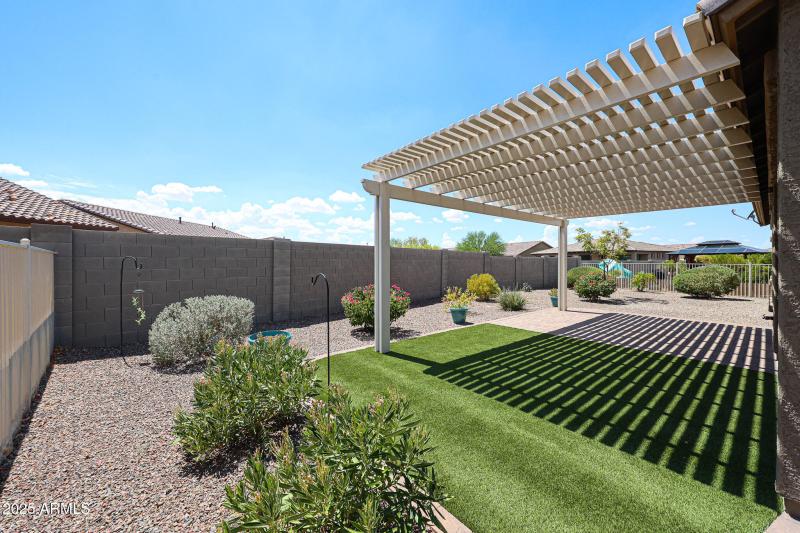 Pergola for Additional Shade