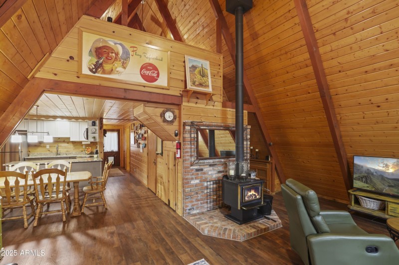 Cozy Wood Burning Stove