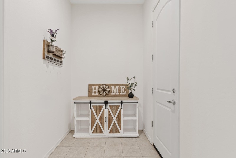 Garage entry