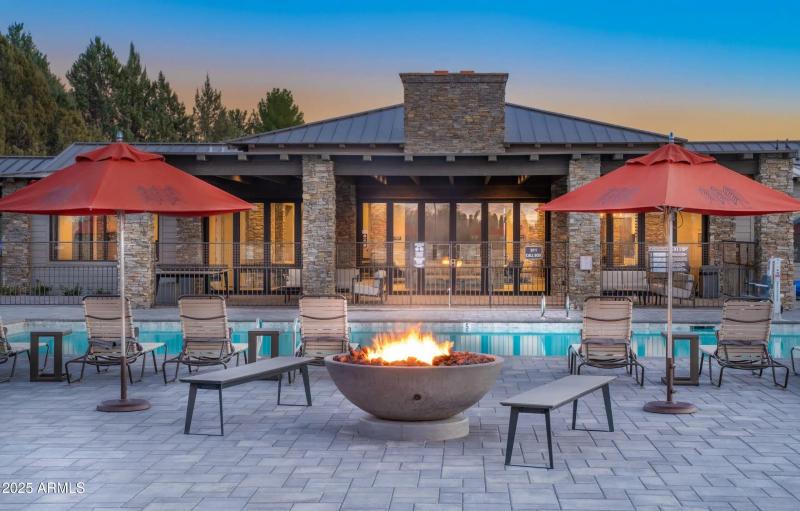 Clubhouse and pool