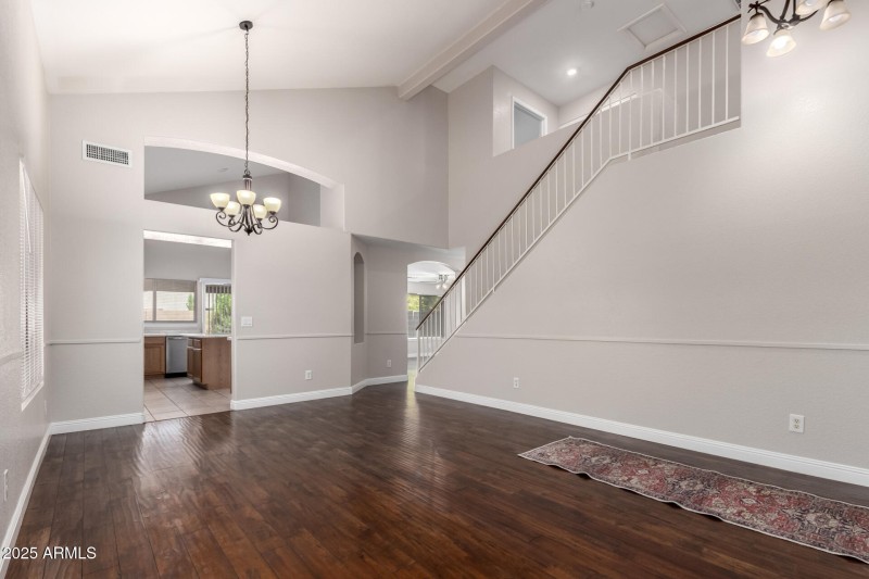 Formal area & stairway