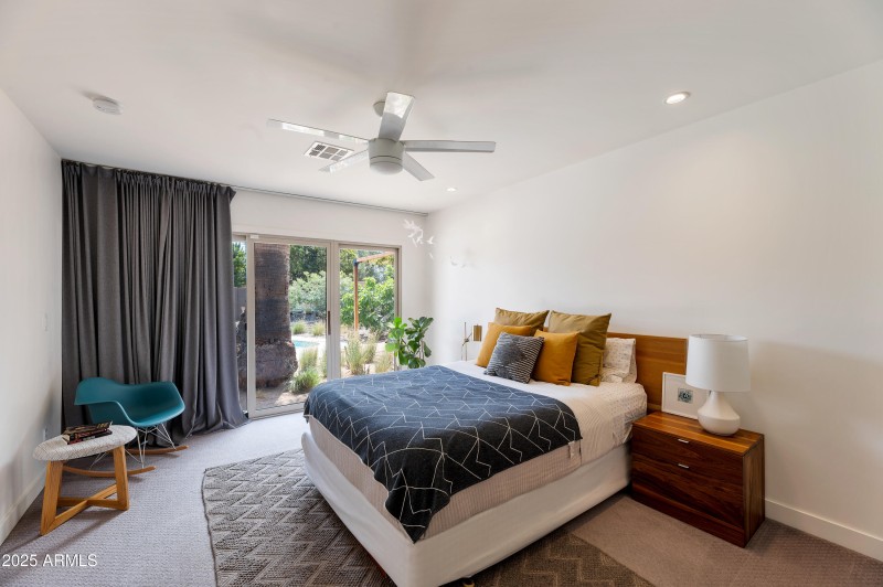 Owner's Suite with access to Backyard