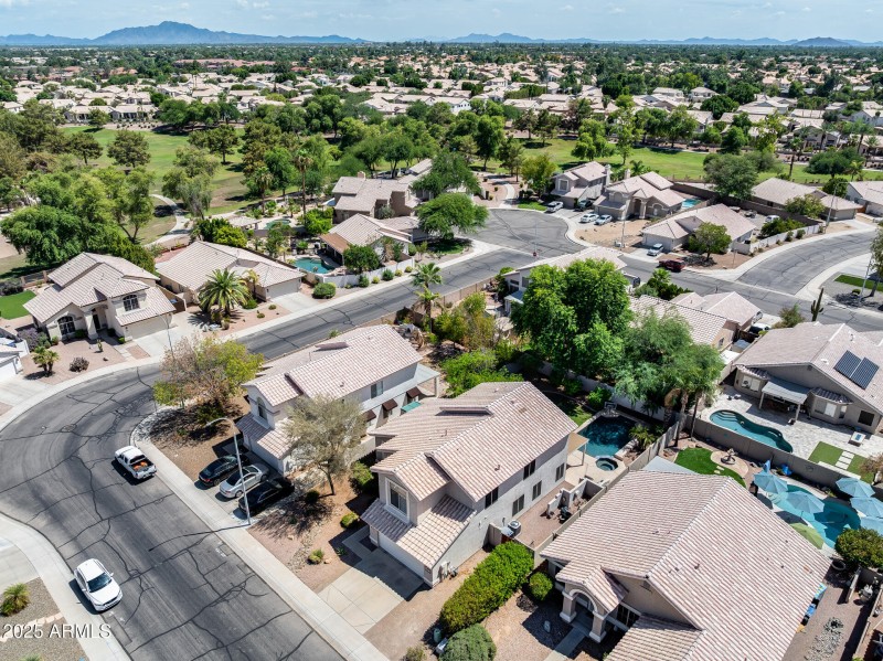 Aerial View of Home