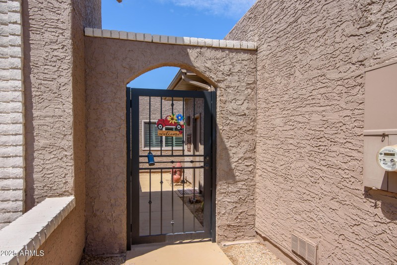 New Front gate