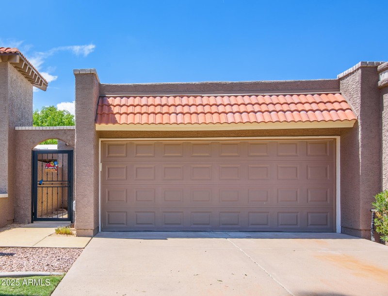 New garage door