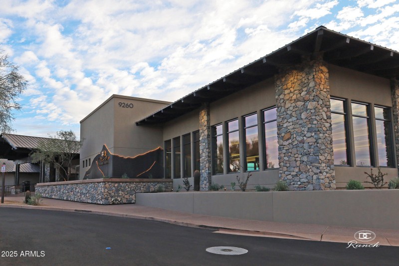 Desert Camp Community Center Exterior